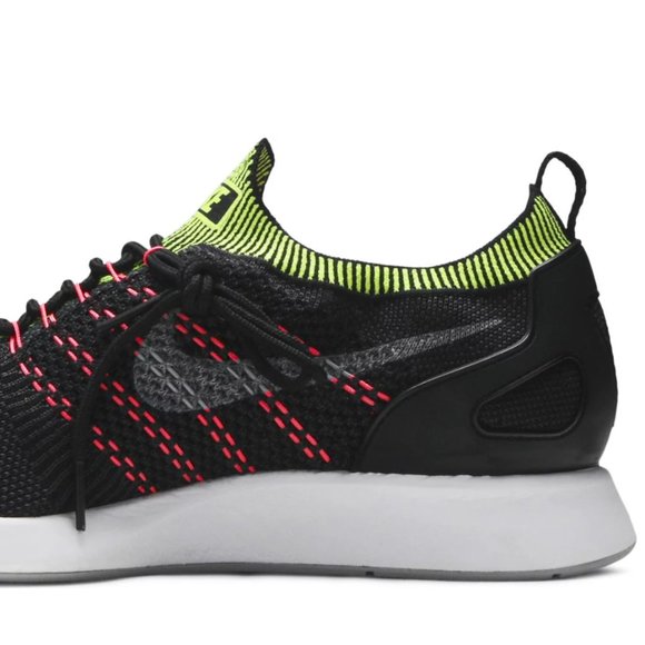 NIKE Air Zoom Mariah Flyknit Racer \'Black Wolf Grey Volt\' Sneakers main image 10